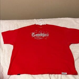 Cookies sf Red Graphic T-Shirt 4xl